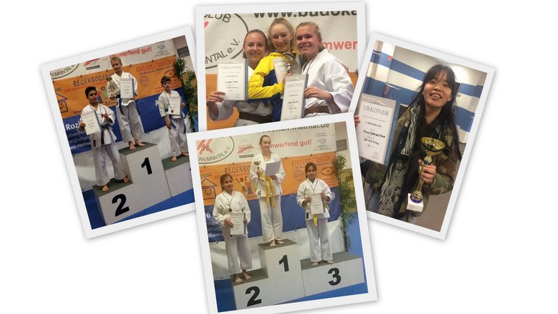 4 Platzierungen beim 1. Sanyuro Cup