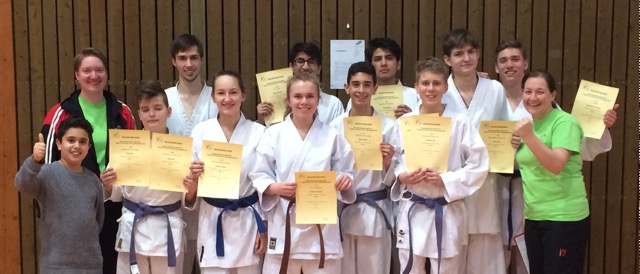 HM der Jugend/Junioren/ Leistungsklasse erfolgreich abgeschlossen