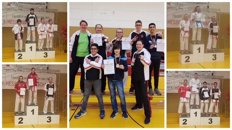 HM der Jugend, Junioren, U21, LK - mit Edelmetall absolviert